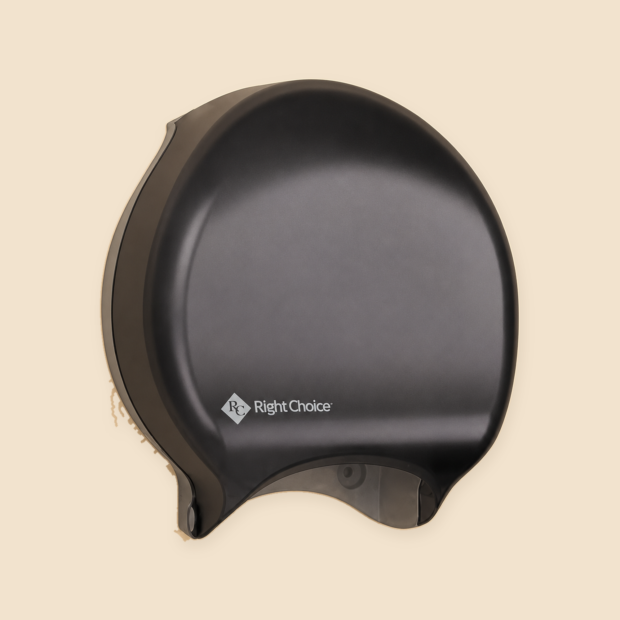 JRT SINGLE ROLL DISPENSER -NO RETURN / NO EXCHANGE — full product view on beige background
