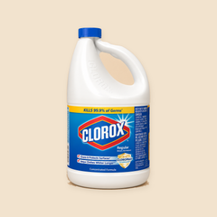 CLOROX BLEACH - 1 GALL — full product view on beige background