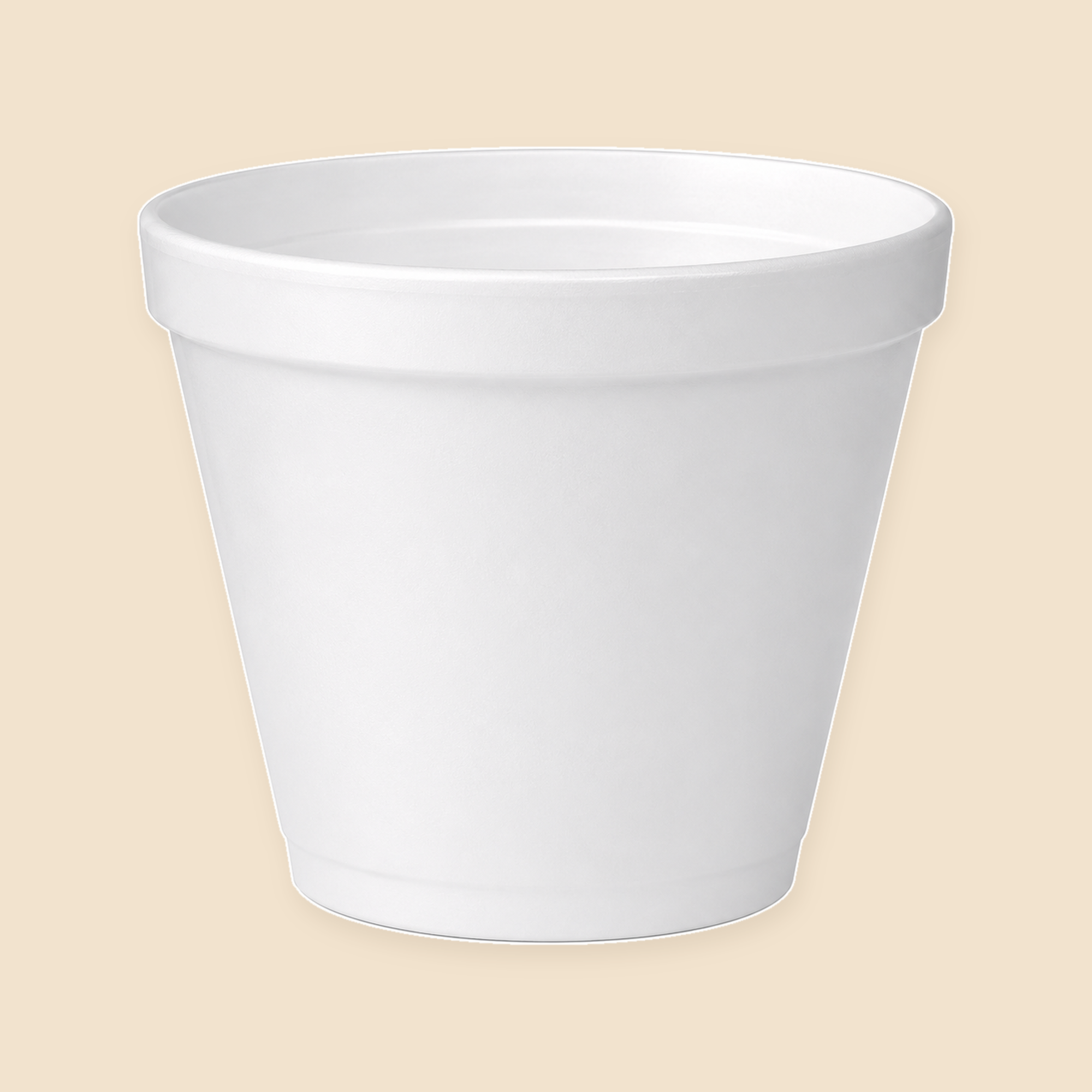 F4 4oz HOT/COLD FOAM  CONTR. 1000CT — full product view on beige background