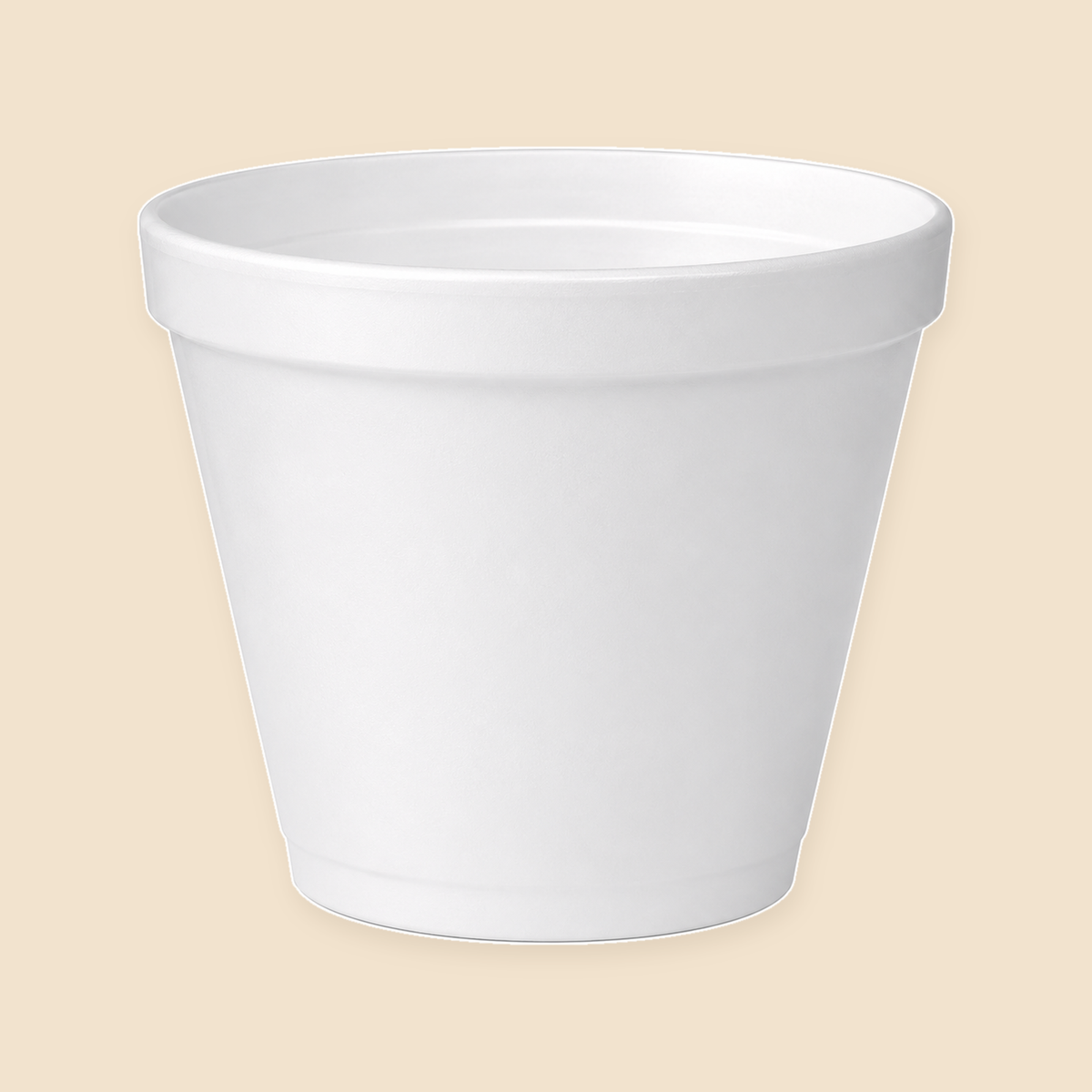F4 4oz HOT/COLD FOAM  CONTR. 1000CT — full product view on beige background
