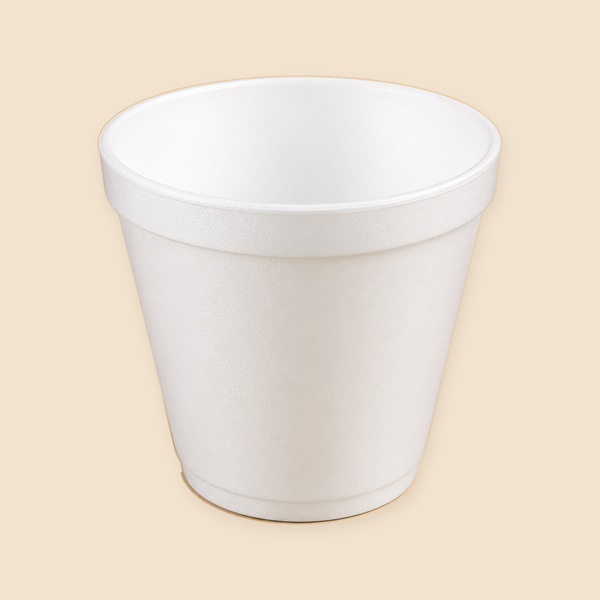 F12 12 oz HOT/COLD FOOD CONTAINER 500CT — full product view on beige background