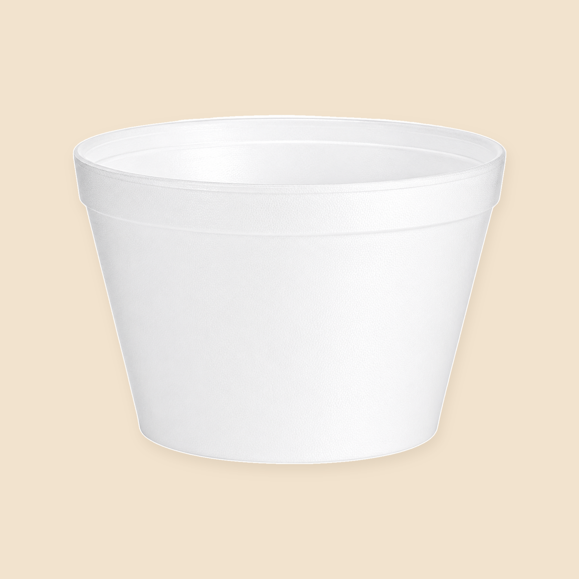 FH16 16 oz HOT/COLD FOAM CONTAINER 500 CT. - HD — full product view on beige background