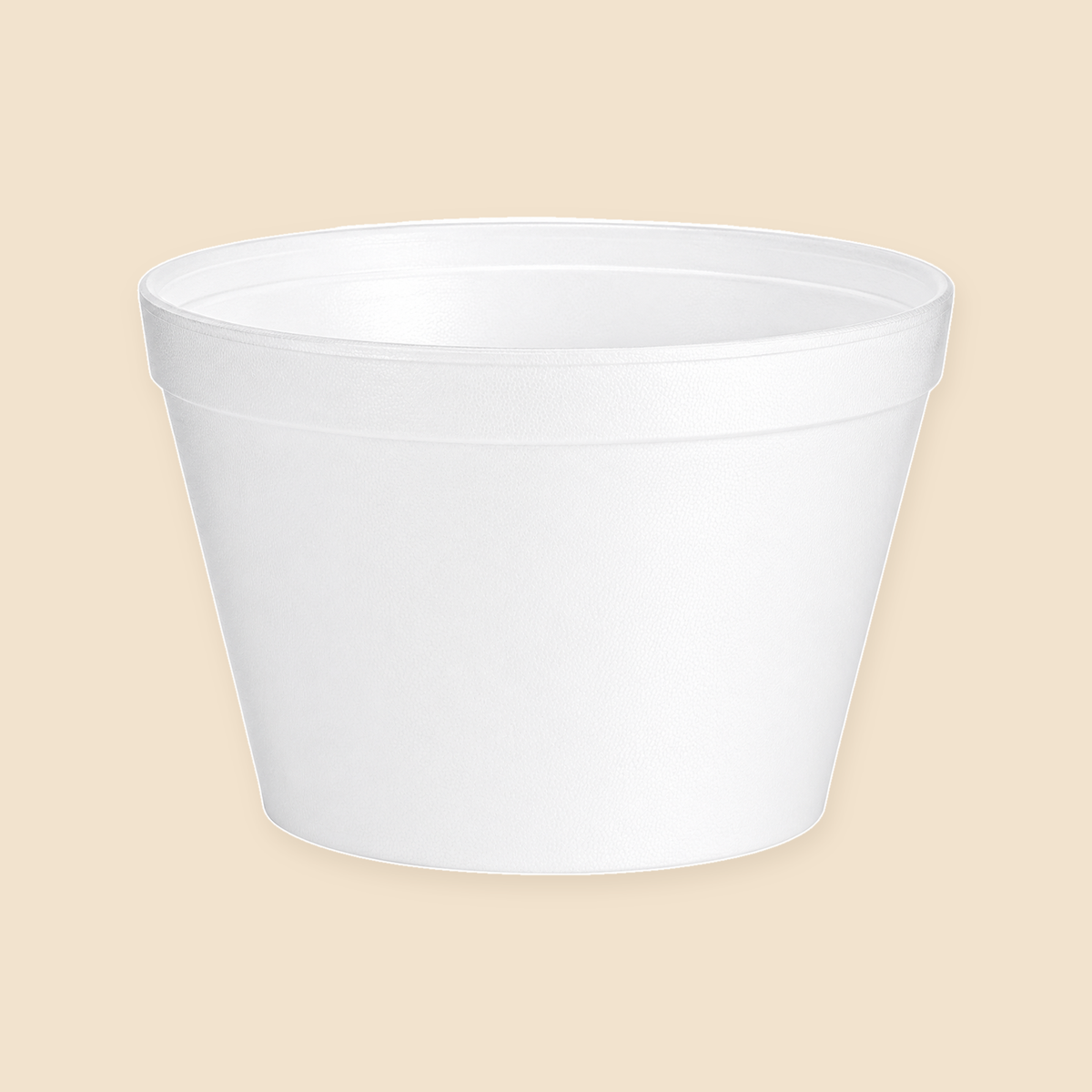 FH16 16 oz HOT/COLD FOAM CONTAINER 500 CT. - HD — full product view on beige background