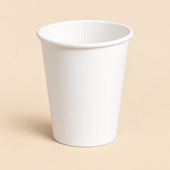 5oz POLY PAPER COLD CUPS 3000CT — beige studio product photo