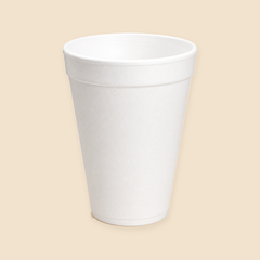 20oz   FOAM CUP 500CT — full product view on beige background