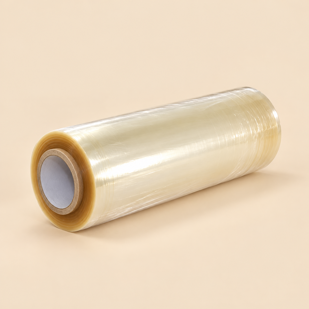 18X3000 PLASTIC FILM WRAP — beige studio product photo