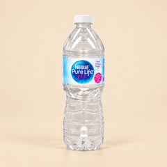 WATER BOTTLE -SMALL — beige studio product photo