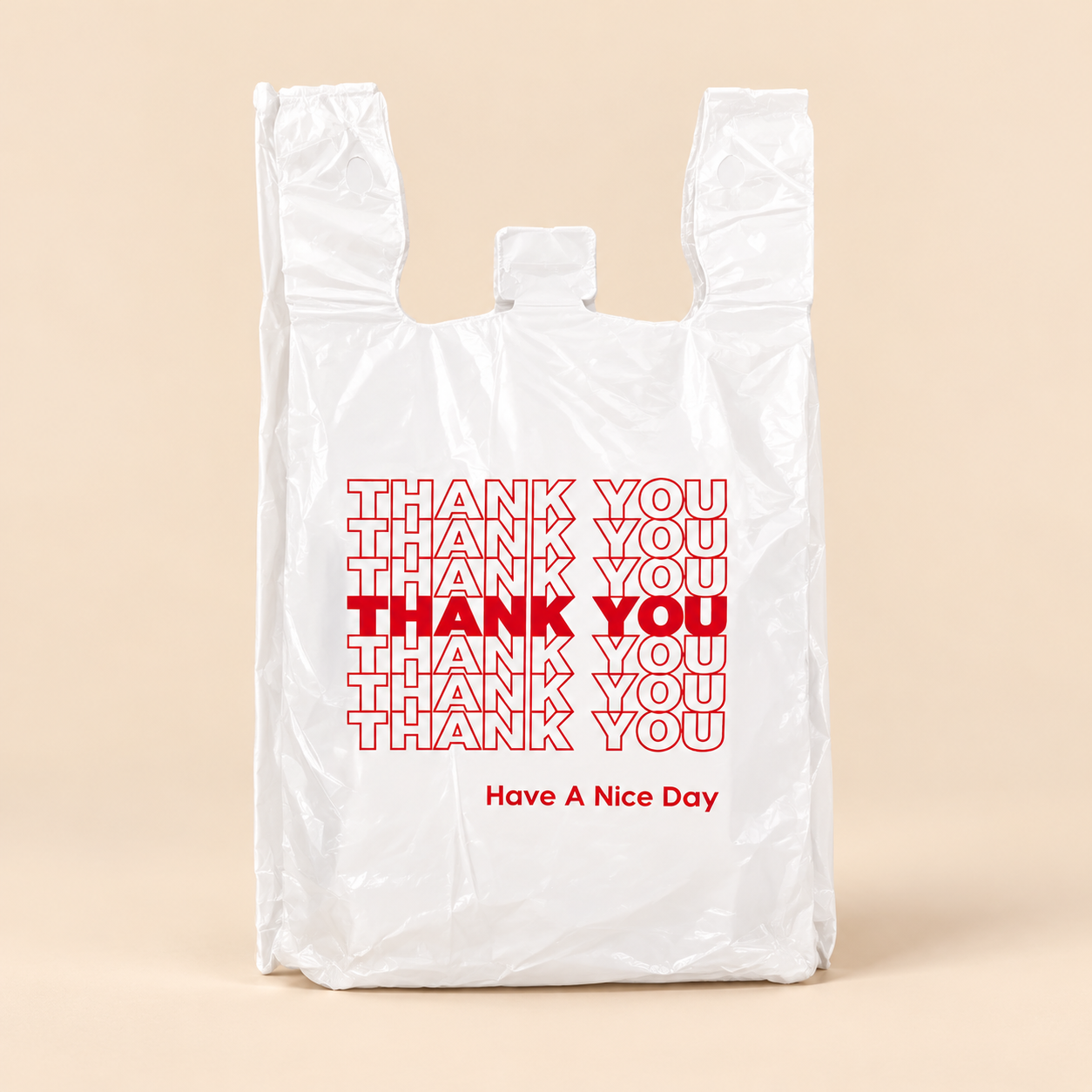 THANK YOU LARGE 1000 CT. — beige studio product photo