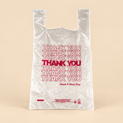 THANK YOU JUMBO PRINTED -500CT — beige studio product photo