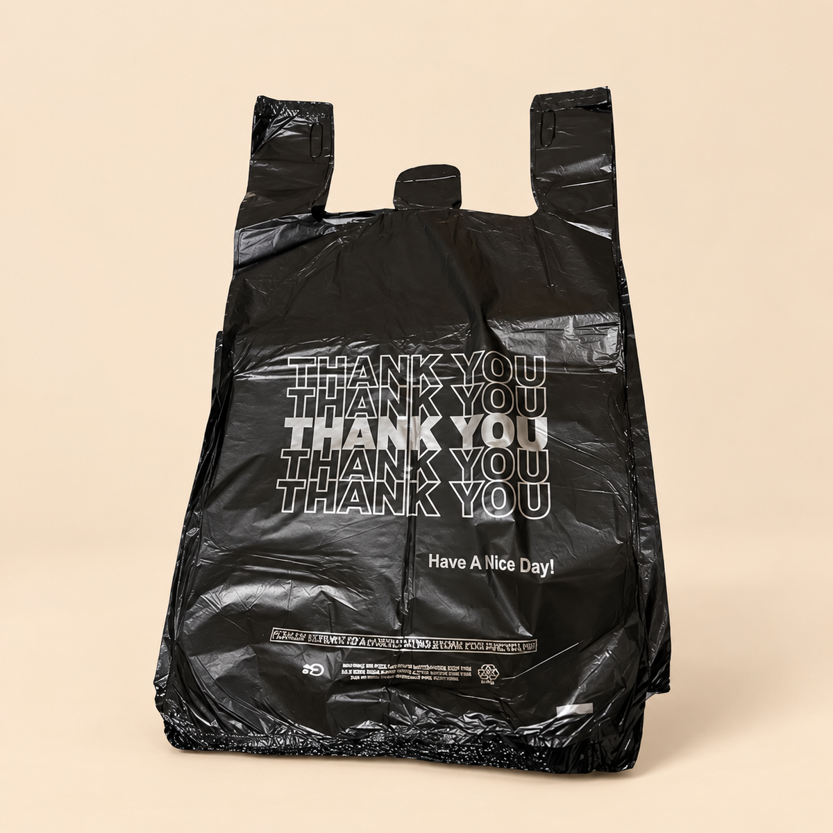 BLACK LARGE 1000 CT — beige studio product photo