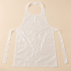 DISPOSABLE POLY APRONS HD - 28' X 46' 1 MIL- 100ct — beige studio product photo