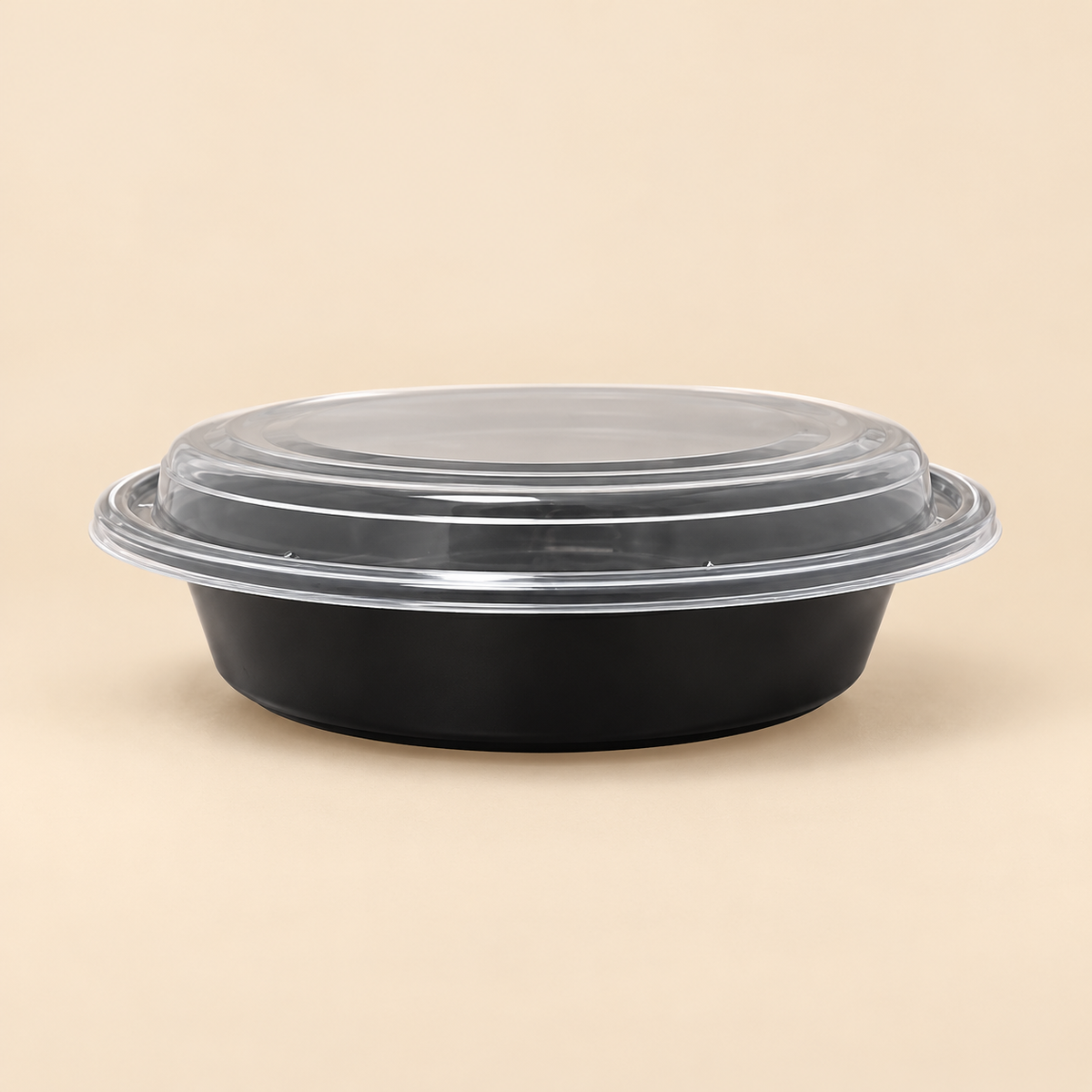 RC48B 48oz ROUND DELI CONT. CMB 150/CS — beige studio product photo
