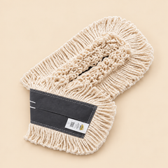 DUST MOP HEAD TREATED 5 X 24 — beige studio product photo