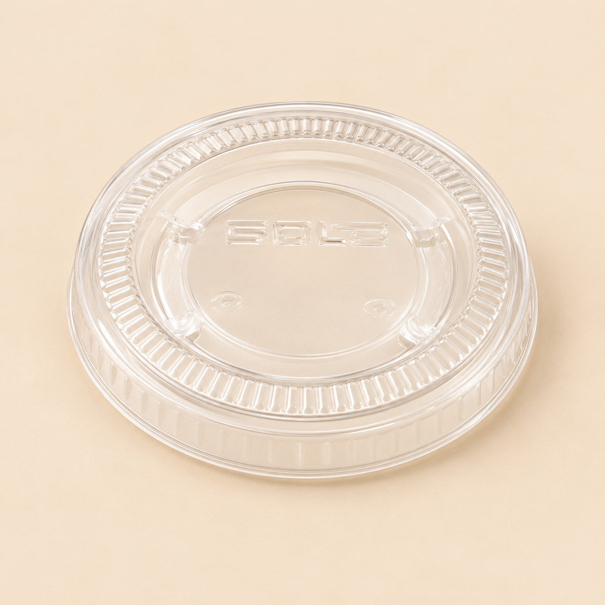 1oz  PORTION CUP LIDS 2500CT. — beige studio product photo