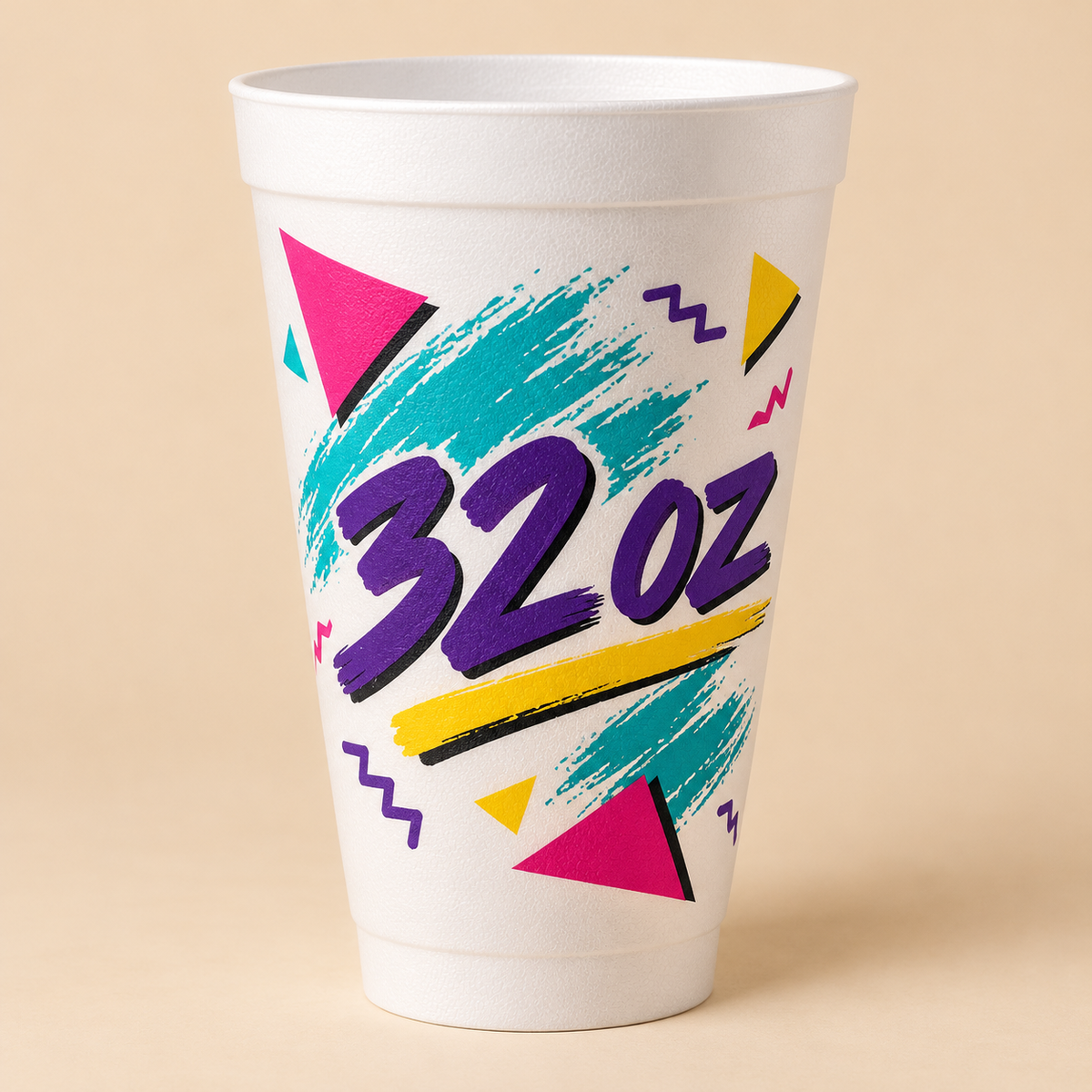 32oz  PROFIT PAL CUPS -  300 CT — beige studio product photo