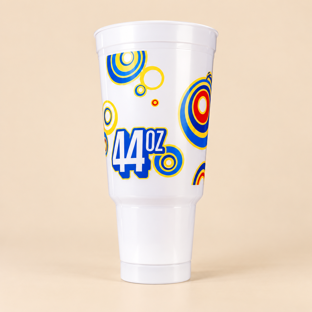 44oz  PROFIT PAL CUPS  - 250 CT — beige studio product photo