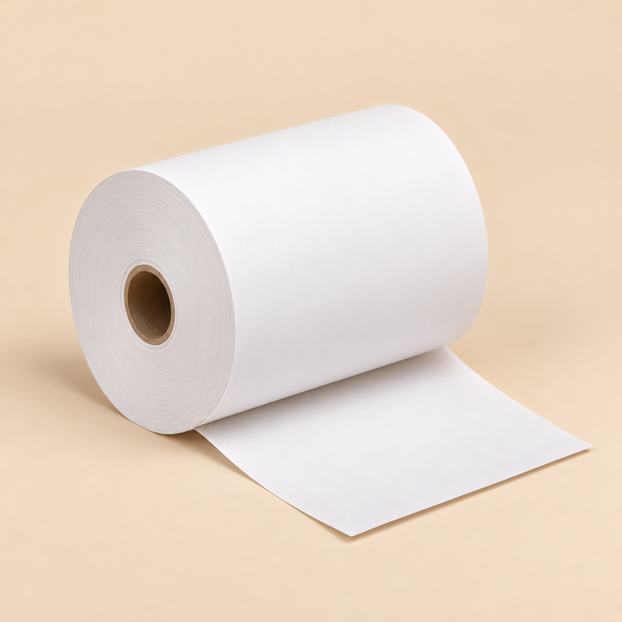 3 1/8 X 230 THERMAL 50 COUNT — beige studio product photo