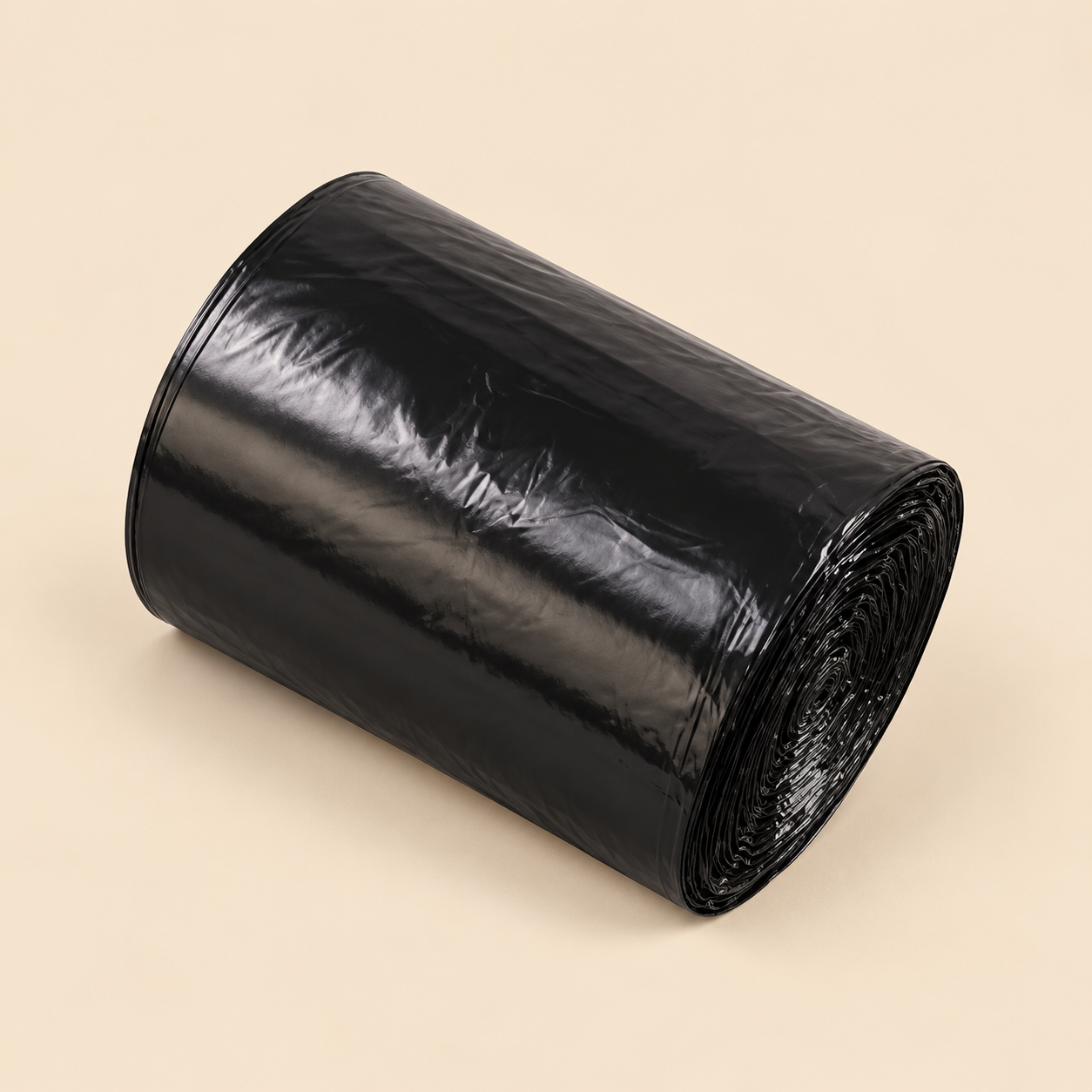 45  GAL   40 X 46  1.5 MIL  BLACK  100CT — beige studio product photo