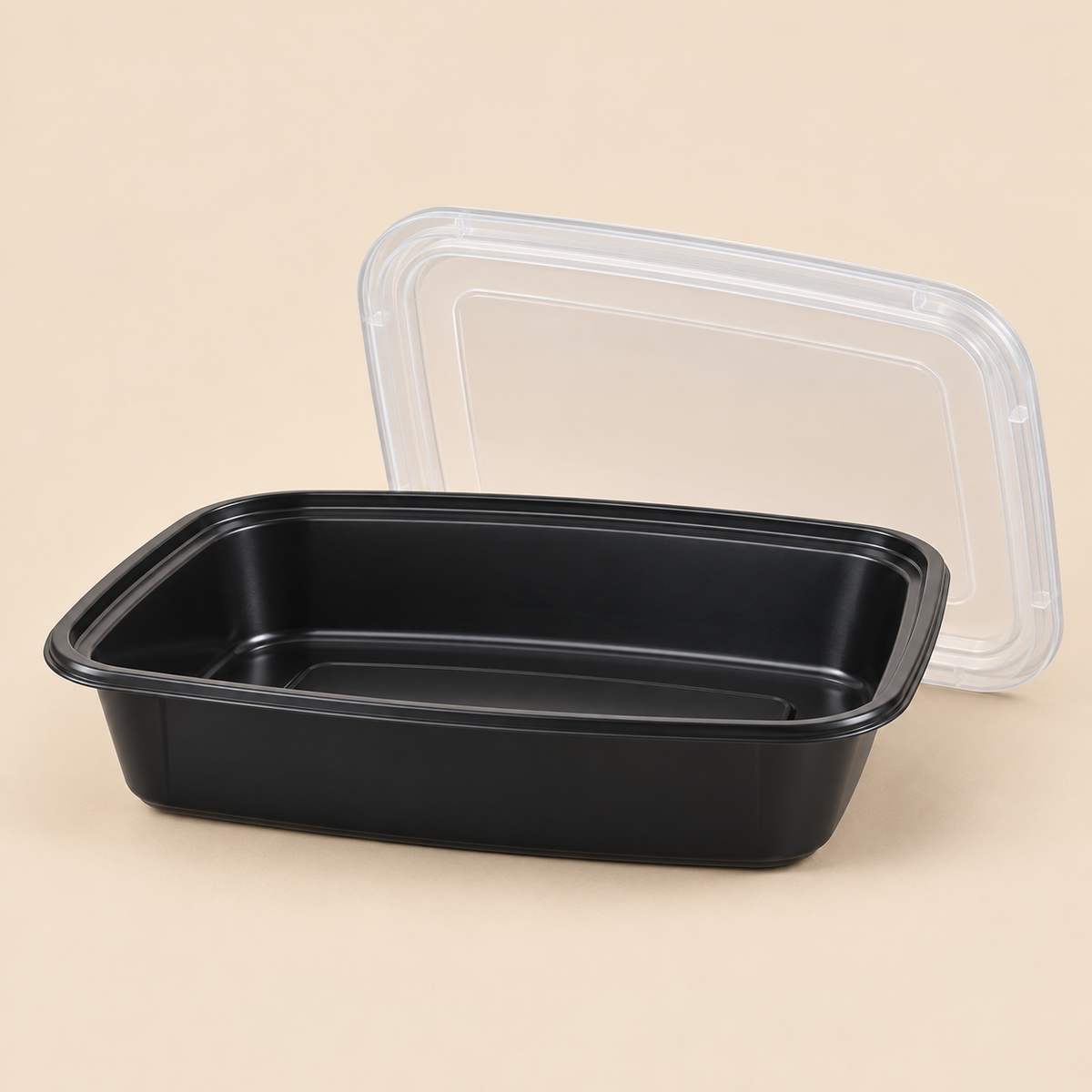 12oz RECTANGULAR CONTAINER. COMBO - 150CT — product mockup